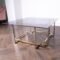 Bullion Gold Coffee Table with Artful Arrangement of Decorative Objects