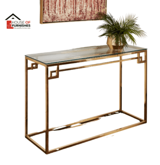 Cesar Gold Unique Console Table