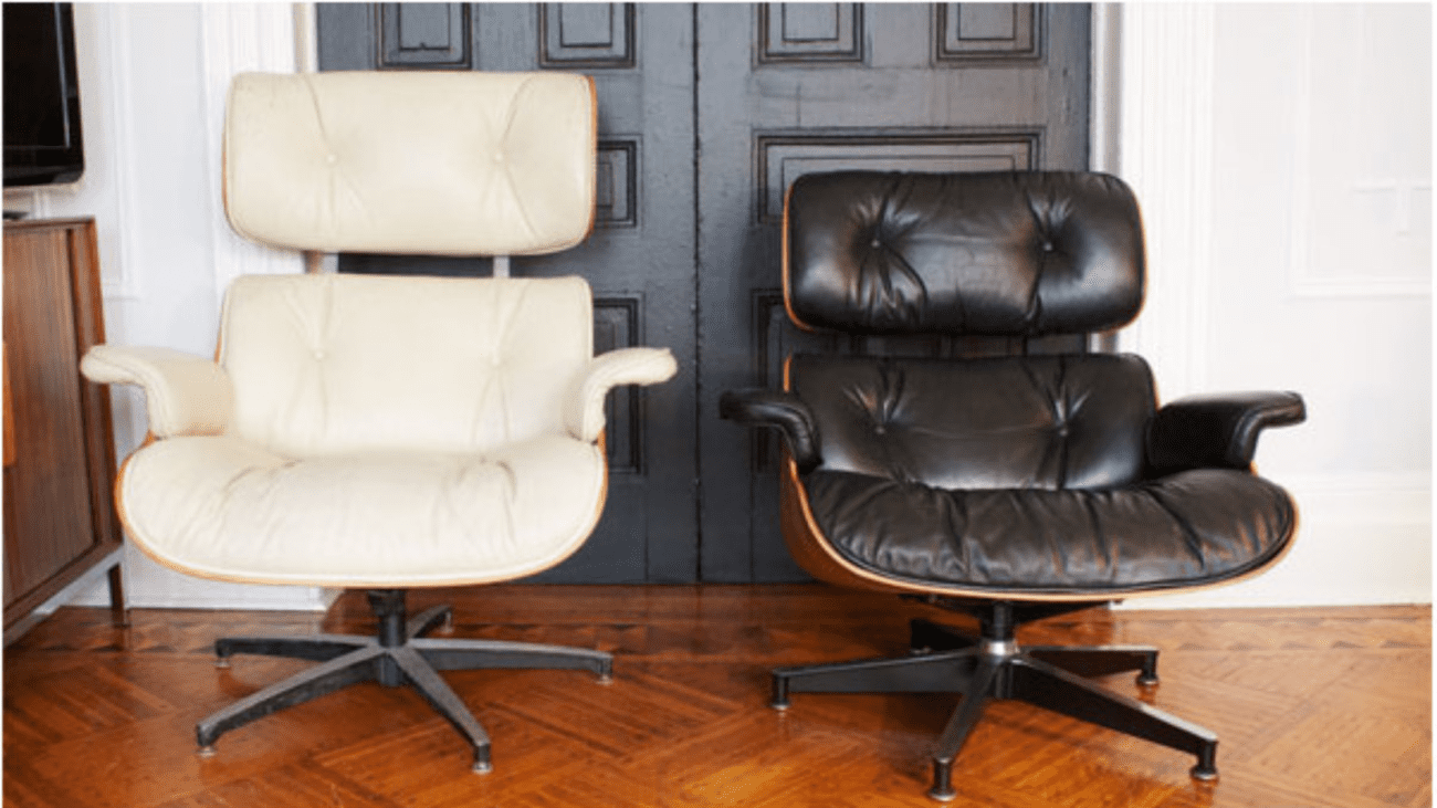 the Eames Lounge Chair,