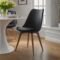 Modern Tulip Dining Chair – Black | Sleek & Stylish Seating for Any Room