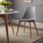 Modern Tulip Dining Chair - Grey: A Timeless Blend of Style and Comfort