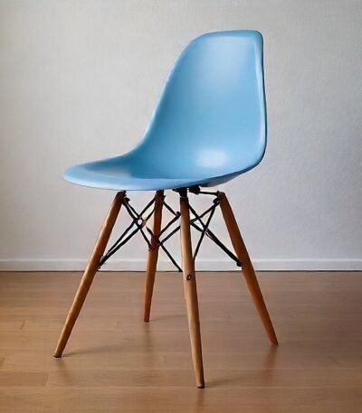 Eames Style DSW Dining Chair - Light Blue | Stylish & Comfortable