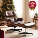 Charles Eames Lounge Chair Chocolate Brown - Iconic Holiday