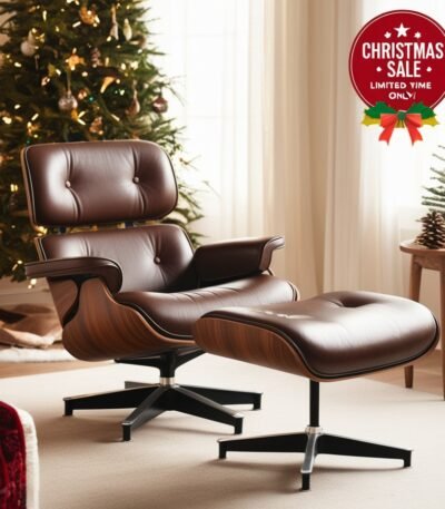 Charles Eames Lounge Chair Chocolate Brown - Iconic Holiday