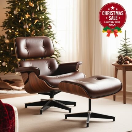 Charles Eames Lounge Chair Chocolate Brown - Iconic Holiday