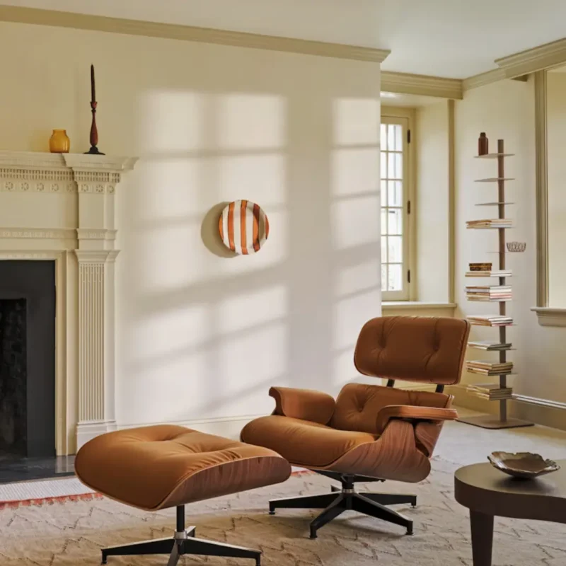 Eames Lounge Chair and Ottoman iconic mid century modern furniture design eames lounge chair replica