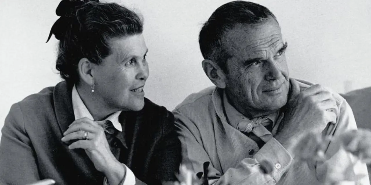 ay Eames American designer and artist known for modern furniture and Eames designs